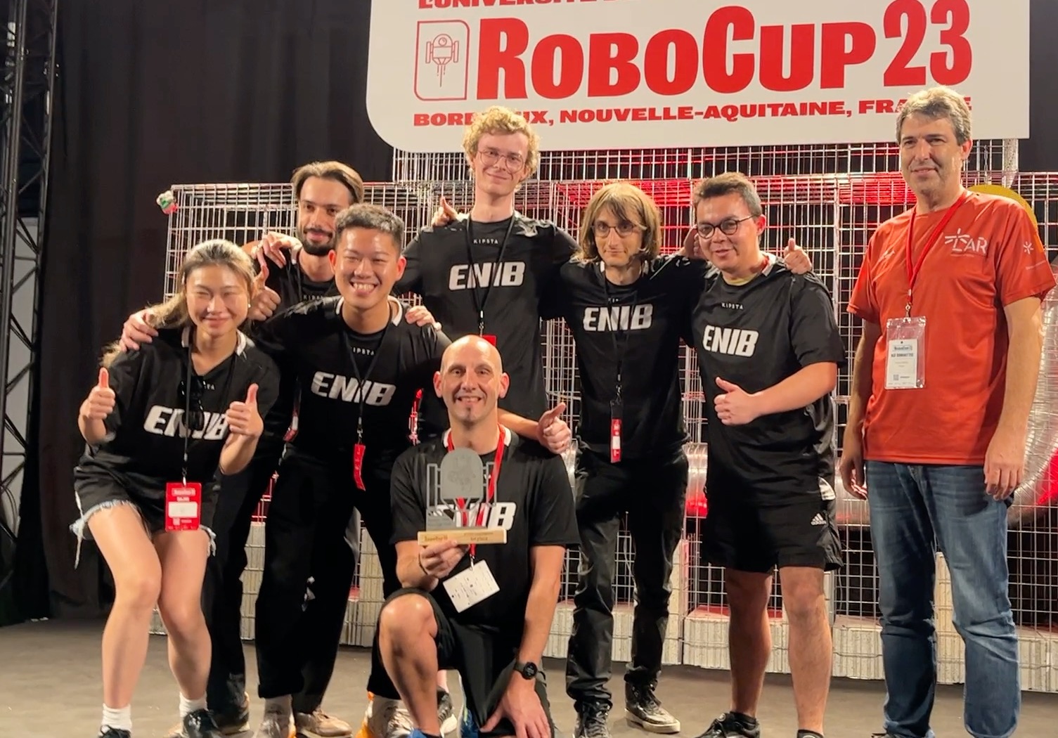 RoboCup 2023 - l'ENIB confirme son statut !