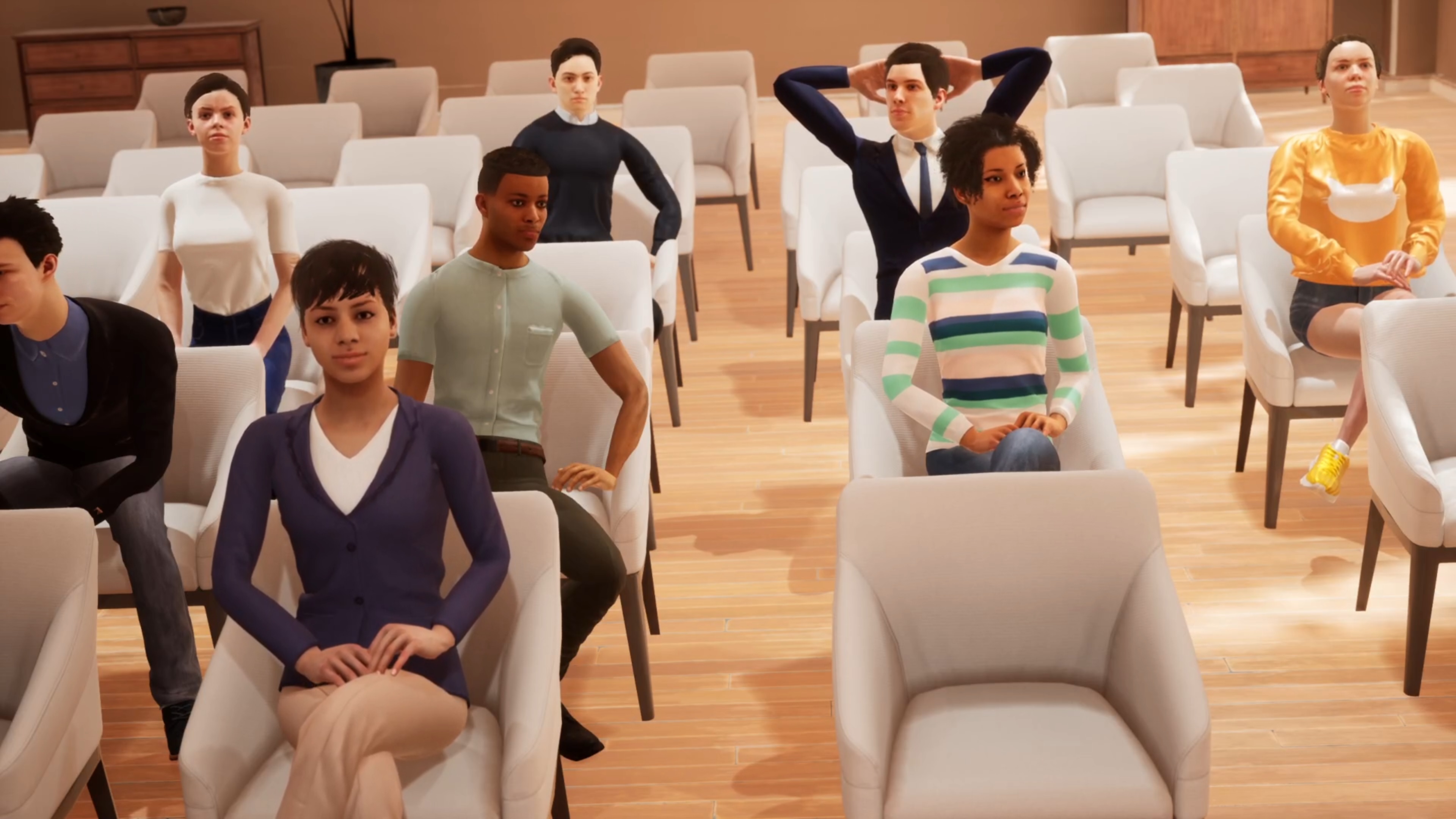 Virtual Audience Control Interface